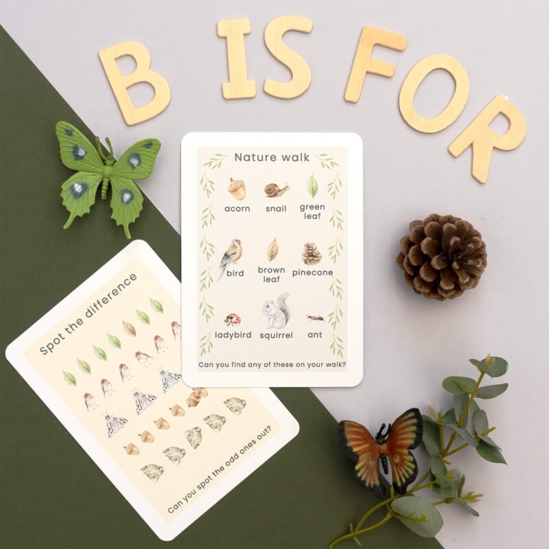 Busy Cards nature pack education fun screen free playtime