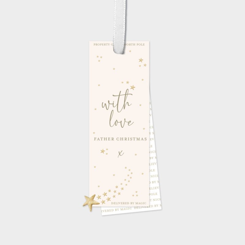 With Love Father Christmas Tag